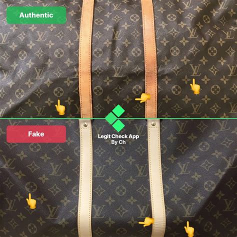 fake louis vuitton duffle bag vs real|louis vuitton legit check.